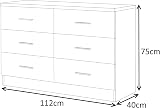 Reflect 3 Piece Bedroom Furniture Set - Black Gloss/Walnut view 4
