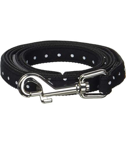Puppia Wildflower Hundeleine – Größe M, Himmelblau, 200 Cm Länge, 1,5 Cm Breite | Sicher & Stylisch