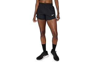Nike Women's Tempo Dri-FIT Mid-Rise Brief-Lined Running Shorts
