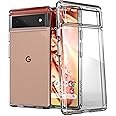 Crave Clear Guard for Pixel 6 Case, Shockproof Clear Case for Google Pixel 6