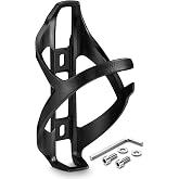 Corki Bike Water Bottle Holder, Bicycle Water Bottle Cage Black 1-Pack | Plastic, Fits Water Bottle 20-30oz, Right Side Load, Less Scratch, Screws and Tools Included, For Road MTB Gravel Bicycles