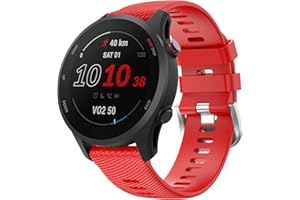 MYSNBKN Compatible with Garmin Vivoactive 4 Band,22mm Quick Release Soft Silicone Watch Band for Garmin forerunner255/255 music/Garmin Venu 2/Garmin Vivoactive 4/Polar Vantage M Smartwatch