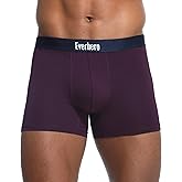 Everhero Men's Underwear Boxer Briefs 2Pack, Modal & Cotton Underwear with ComfortFlex Waistband, Moisture Wicking