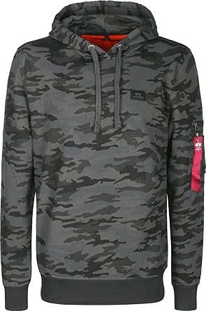 alpha industries hoodie camouflage