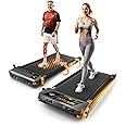 Walking Pad Treadmill, BestGod Incline Under Desk Treadmill 330lbs Capacity, 2.5HP Portable Treadmills for Home, Compact Treadmill Mini Walking Pad, Running Machine with Remote Control and LED Display