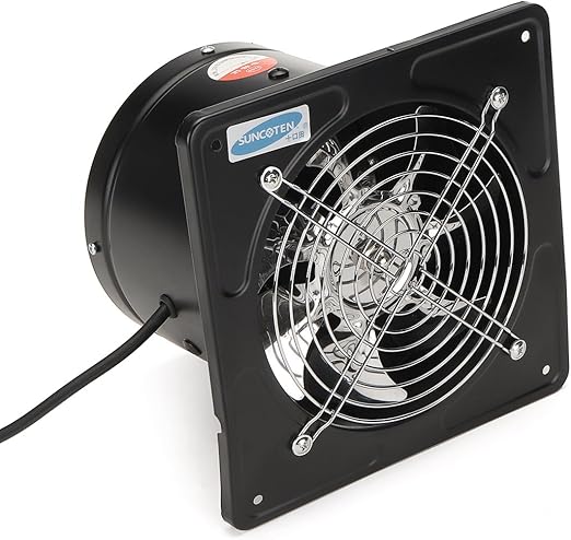 GOZAR 40W 6 Zoll Belüftung Auspuff Ventilator Küche Badezimmerfenster