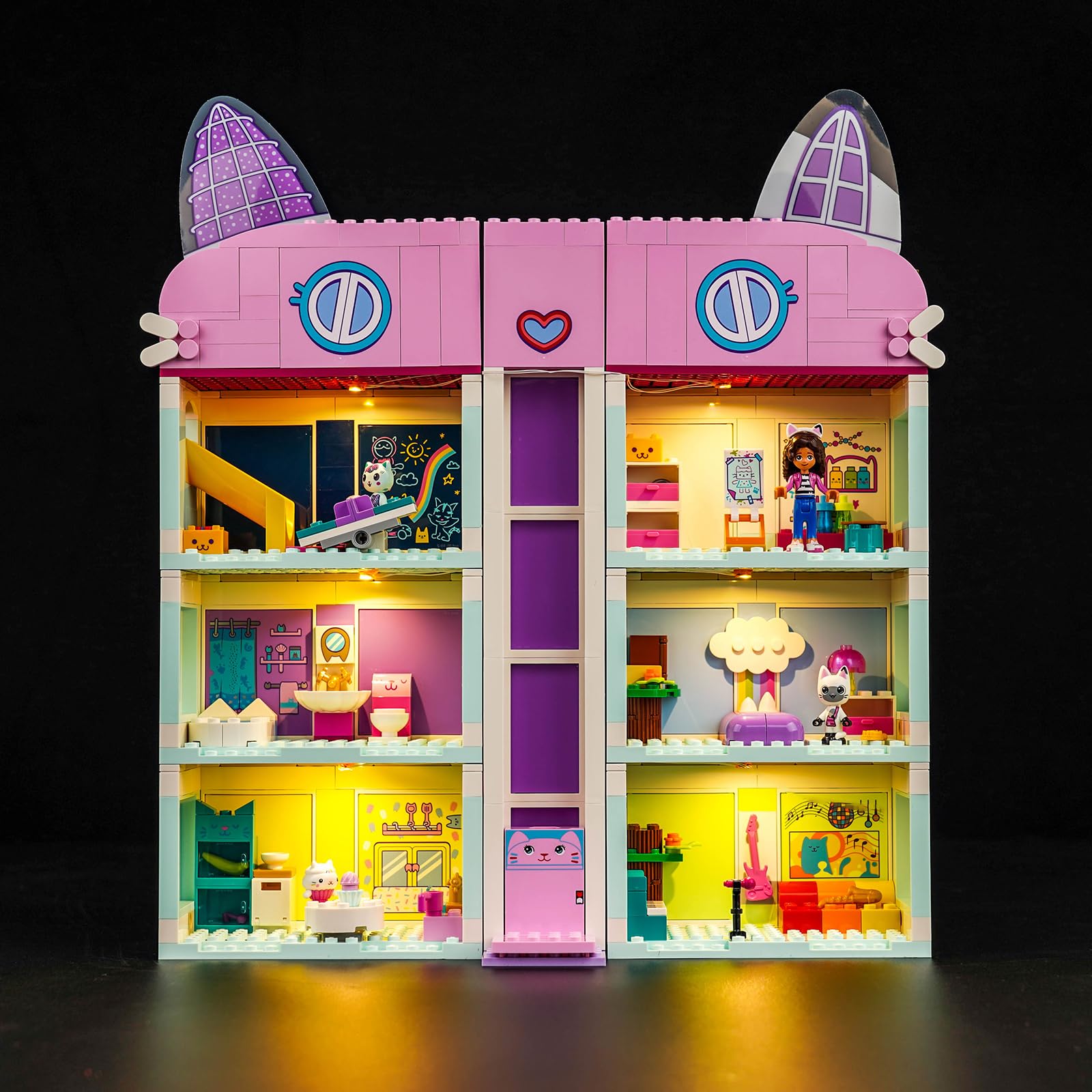 Led Light Kit for Lego Gabby's Dollhouse, Led Lighting Set for Lego 10788 Gabby's Dollhouse - Not Include Models, Just Light Kit — image 1