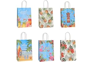 12 Pieces Party Favor Bags,Flamingo Tote Style Candy Bags Candy Wrapping Bags Party Favors Candy Bags Cookie Bags for Childre