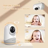 HelloBaby Baby Monitor 2 Cameras Night Vision 3.2 inch IPS Screen view 7