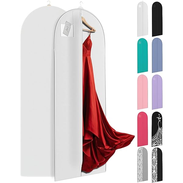 Amazon.com | YOUR BAGS GARMENTUM Dress Bag for Gowns & Formal Dresses - 72" Extra Long Garment Bag for Hanging Clothes & Travel Women - Large Wedding Dress Garment Bags - 10" Amazon.com | YOUR BAGS GARMENTUM Dress Bag for Gowns & Formal Dresses - 72" Extra Long Garment Bag for Hanging Clothes & Travel Women - Large Wedding Dress Garment Bags - 10"