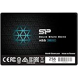 Silicon Power 256GB SSD 3D NAND A55 SLC Cache Performance Boost SATA III 2.5" Internal Solid State Drive (SP256GBSS3A55S25)