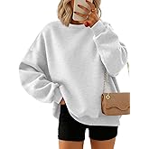 Trendy Queen Sweatshirts for Women Hoodies Oversized Crewneck Tops Sweaters Comfy Fall Winter Outfits Clothes 2026 Fashion