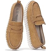 Project Cloud Genuine Leather Loafers for Women - Memory Foam Womens Shoes - Non Slip Spring Loafers Flexible Sole - Fashion Shoes for Women 2026 (Filide)