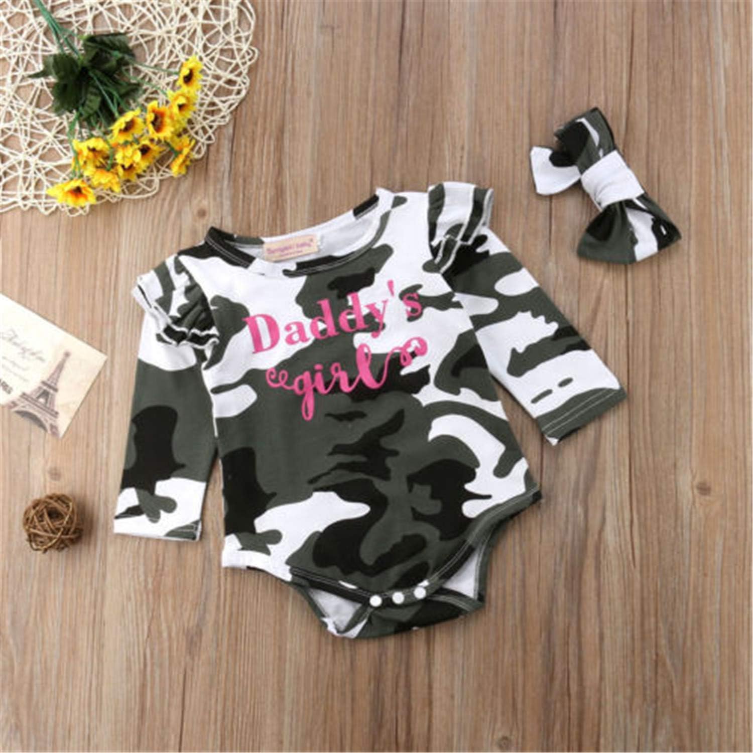camo baby gown