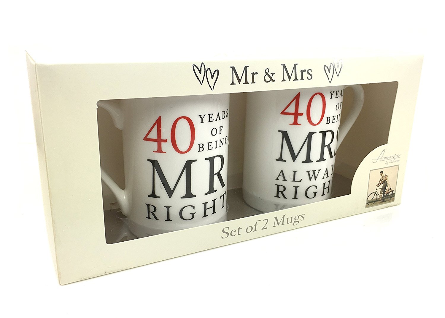 40 Years Mr Right and Mrs Always Right