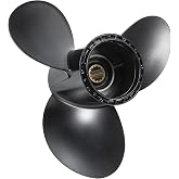 VQPROPs 11 1/4 x 15 Outboard Propeller for Suzuki 35-65HP, 13-Spline RH | Aluminum 3-blade propeller for select Suzuki 3-1/4in gearcase outboards; replaces 58100-88L61-019