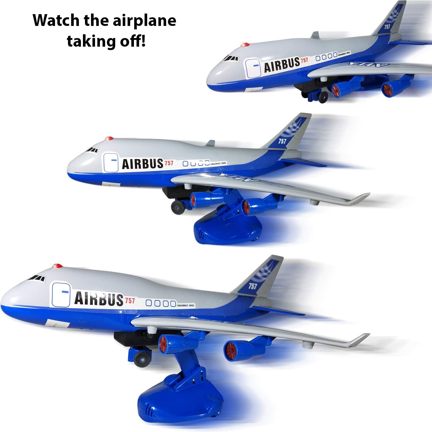 battery powered airplane toy
