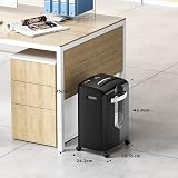 Bonsaii 12-Sheet Micro Cut Shredder C266-B Heavy Duty 60 Min 16L Bin view 8