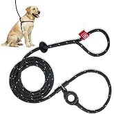 Harness Lead Escape Resistant, Reduces Pull Dog Harness, Medium/Large, Black