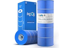 MOAJ Premium Pool Filter Replaces Jandy CS150, Hayward CCX1500RE, Waterway ProClean 150, PCCF-150, 817-0150, Filbur FC-1287, Unicel C-8414 | 23 1/4" x 8 15/16" | 150 SQ FT | Asepsis-Infused Filtration