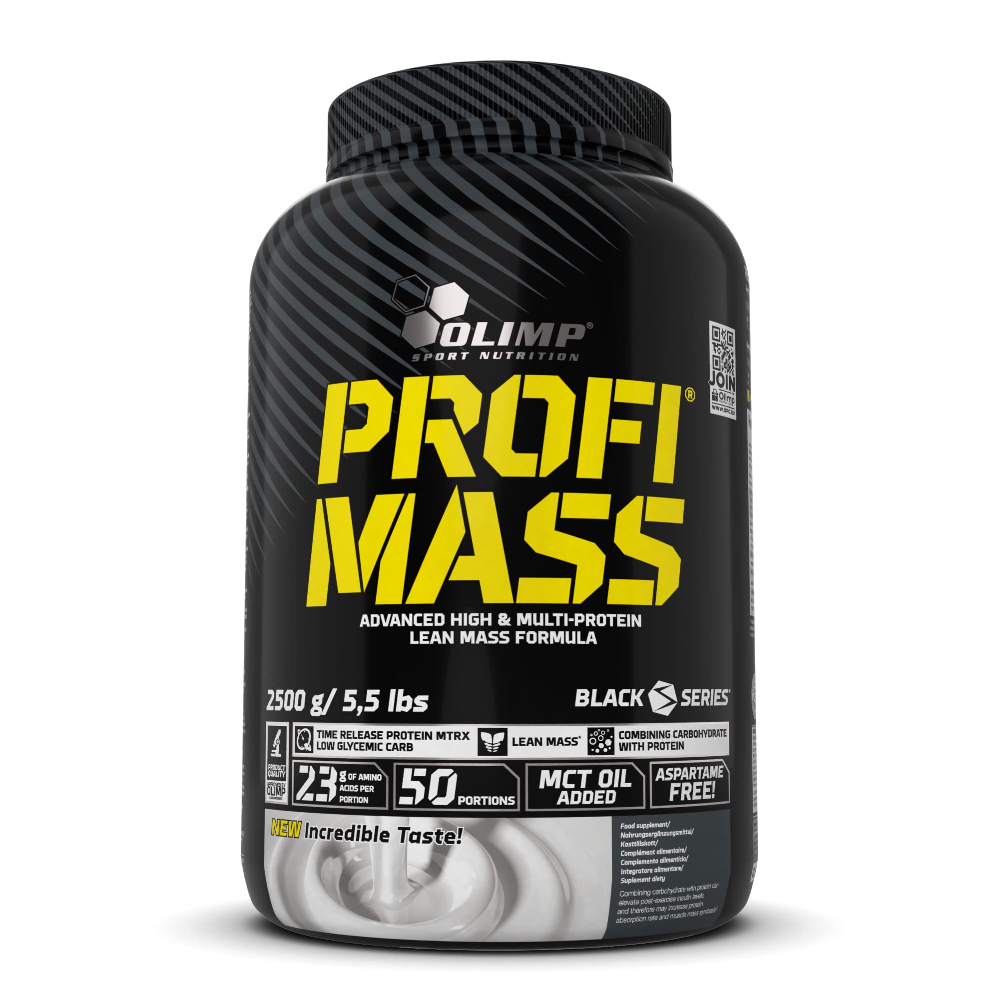 Olimp Labs Profi Mass Powder, Chocolate Flavour, 2.5 kg