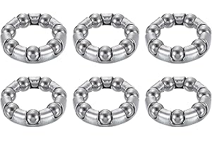 uxcell Bicycle Crank Ball Bearing, Replacement Ball Bearings for Bottom Bracket Bearings Bike Wheel Frame Bearing Repair