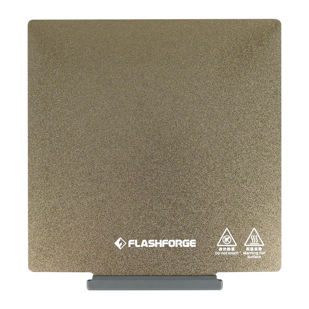 Photo 1 of FLASHFORGE Adventurer 5M/ 5M Pro 3D Printer Smooth PEI Plate, Upgrade Magnetic Flexible PEI Sticker Sheet, Glue-Free Print with PLA, TPU, Carbon Fiber Filaments