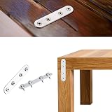 Xiaomoyu 10Pcs Stainless Steel Corner Braces L Shape 77x16mm with Screws view 5