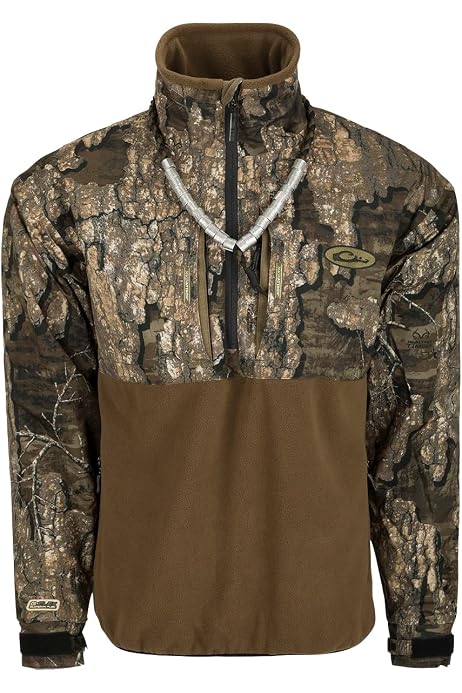drake mst guardian flex sherpa fleece eqwader full zip