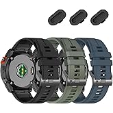 VELEYOK 22mm Quickfit Watch Band Compatible with Fenix 8 Pro/tactix 8 AMOLED 47mm/Fenix E/7 Pro/7/6 Pro/6/5 Plus/5,Silicone Bands for Descent G2/G1 Solar/Forerunner 970/965/955/945/quatix 8 7 47mm