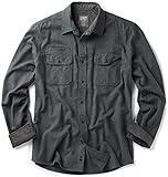 CQR Men's Flannel Button Down Shirts, Soft Cotton