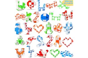 GDXINYES 28pcs Easter Egg Fillers Stuffers Easter Gifts Easter Party Favors Twist Puzzle Cubes Magic Speed Cubes Toy for Kids Classroom Exchange and Prize Supplies