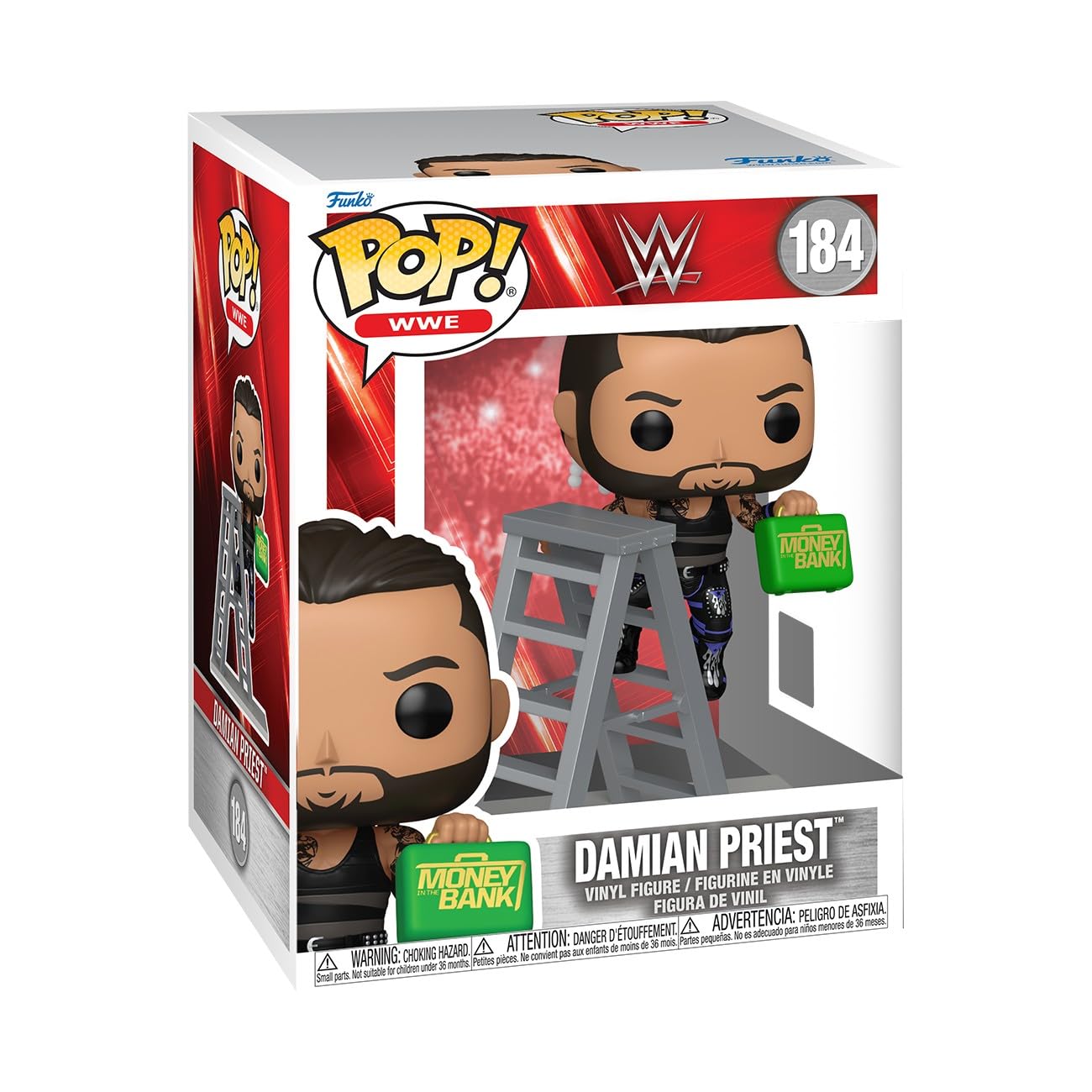 Photo 1 of Funko Pop! Premium: WWE - Damian Priest - Collectable Vinyl Figure - Gift Idea - Official Merchandise - Toys for Kids & Adults - Sports Fans - Model Figure for Collectors