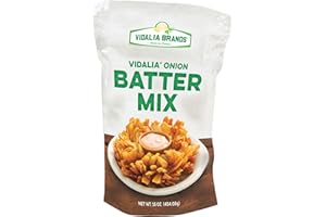 Vidalia Brands Batter Mix – Southern-Style Coating for Onion Blossoms, Rings & Fried Veggies – Light, Crispy, Restaurant-Quality Blooming Onion Batter – Made in the USA