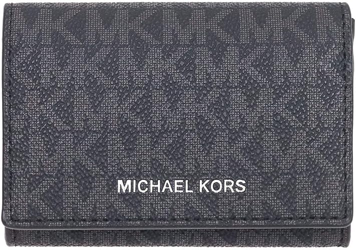 Amazon Co Jp マイケルコース Michael Kors 小物 カードケース 36u9lgfd1b ブラック ギフティング シグネチャー ビジネス カード ホルダー メンズ アウトレット品 ブランド 並行輸入品 シューズ バッグ