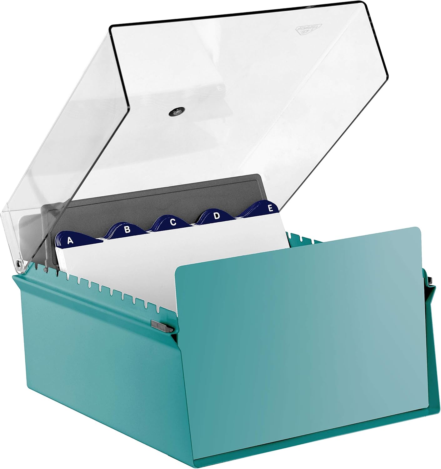 Acrimet 6 x 9 Card File Holder Organizer Metal Base Heavy