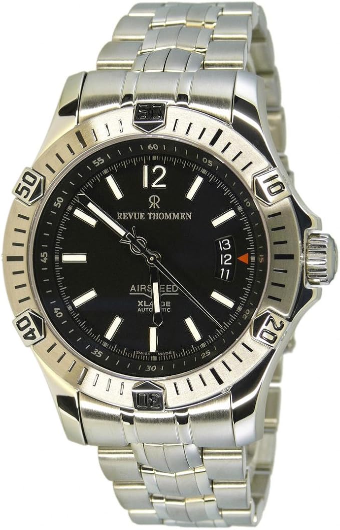 Revue Thommen 16070.2232 Men's Watch XL Airspeed XLarge Analogue Automatic Stainless Steel
