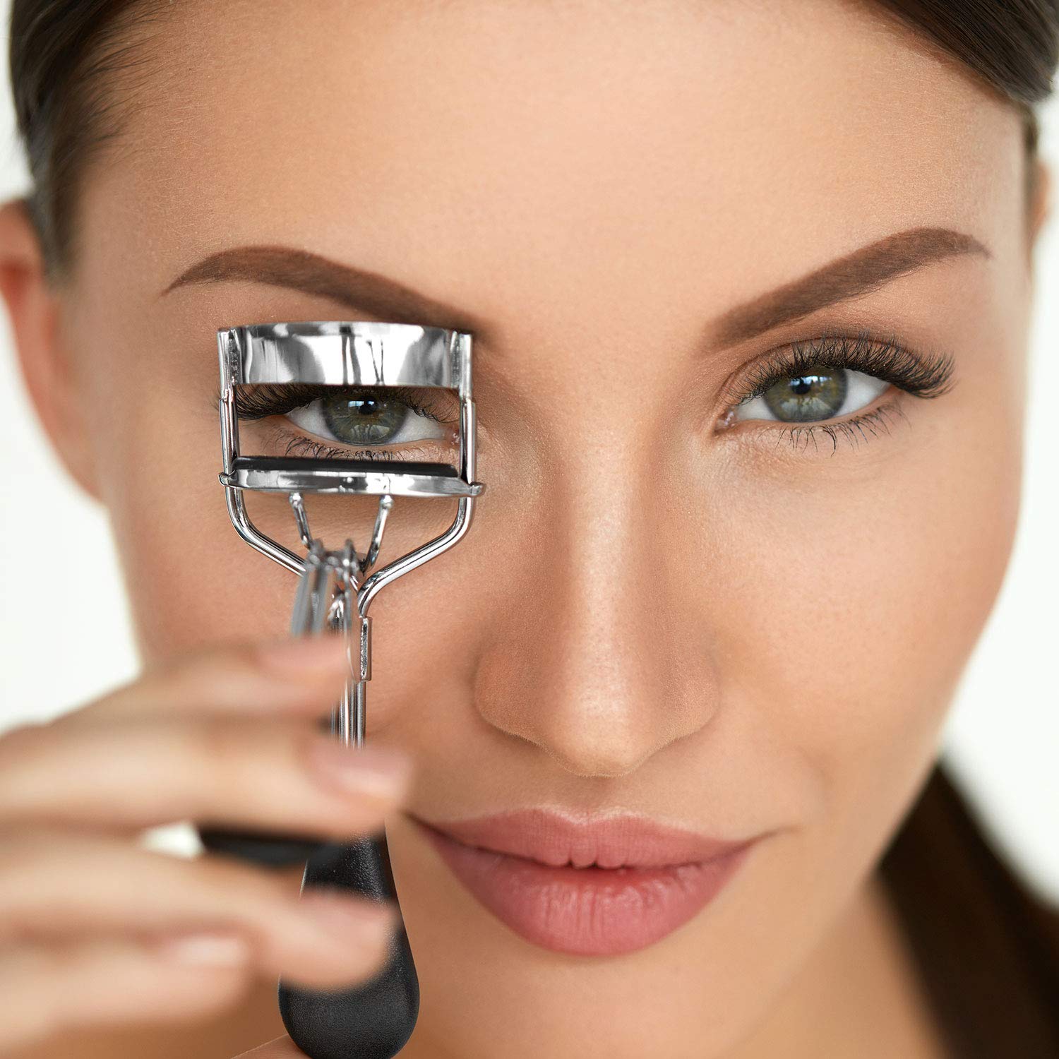Zhehao Curler Refills Eyelash Curler Refill Pads Silicone Rubber Curler Replacement Refills Pads for Universal Eyelash Curler with a Clear Storage Box (Black, 24 Pieces) : Beauty