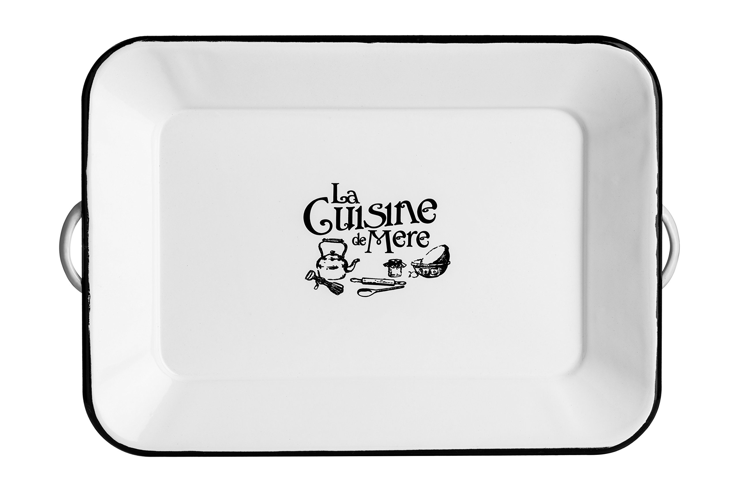 Premier Housewares La Cuisine De Mere Tray - White