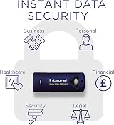 Integral 16GB Crypto-197 256-Bit USB Secure Drive with Dual Passwords view 3
