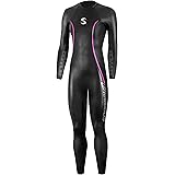 Synergy Triathlon Wetsuit 5/3mm - Women's Endorphin Full Sleeve Smoothskin Neoprene for Open Water Swimming Ironman & USAT Ap