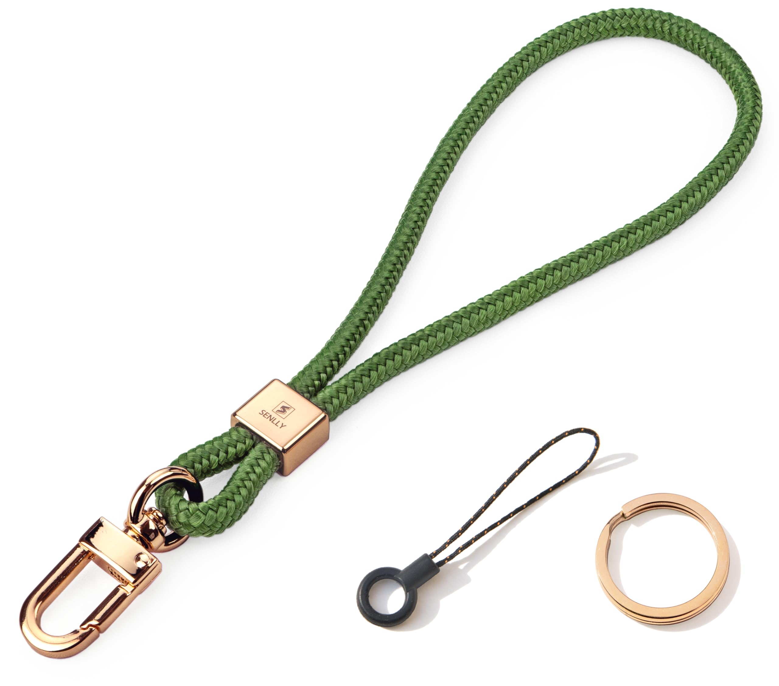 SENLLY Wristlet Lanyard Strap for Keys, Original Minimalist Design Wrist Keychain Holder — image 1