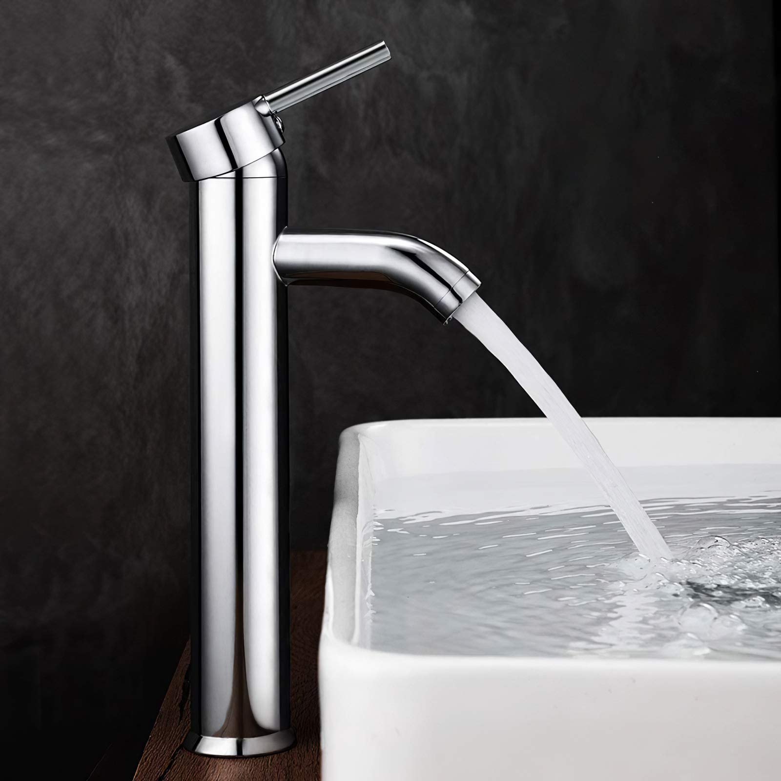 GAVAER-Grifo-de-Lavabo-Grifo-de-Bano-Durable-Grifo-de-Lavabo-Alto-Lavabo-Practico-Monomando-Grifo-Valvula-De-Ceramica