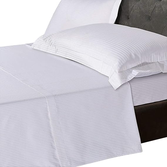 Leinen Zone 800 Fadenzahl 100% reinen, natürlichen Ägyptischer Baumwolle T800 Tief Spannbetttuch, 5 Star Hotel Qualität, weiß