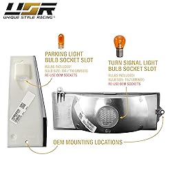 USR 84-96 XJ SUV Front Lights – Side Parking and