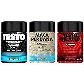 Kit Maca Peruana 60 Cápsulas 100% Pura Natural +1x Vitaminas e Minerais Dilated 60 Caps Magnésio Zinco Vitamina B6 +1x Vitami