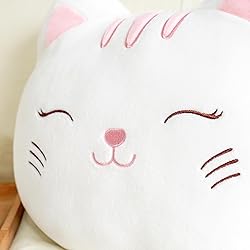 Lazada Kids Pillow White Cat Plush Pillows Toy Soft