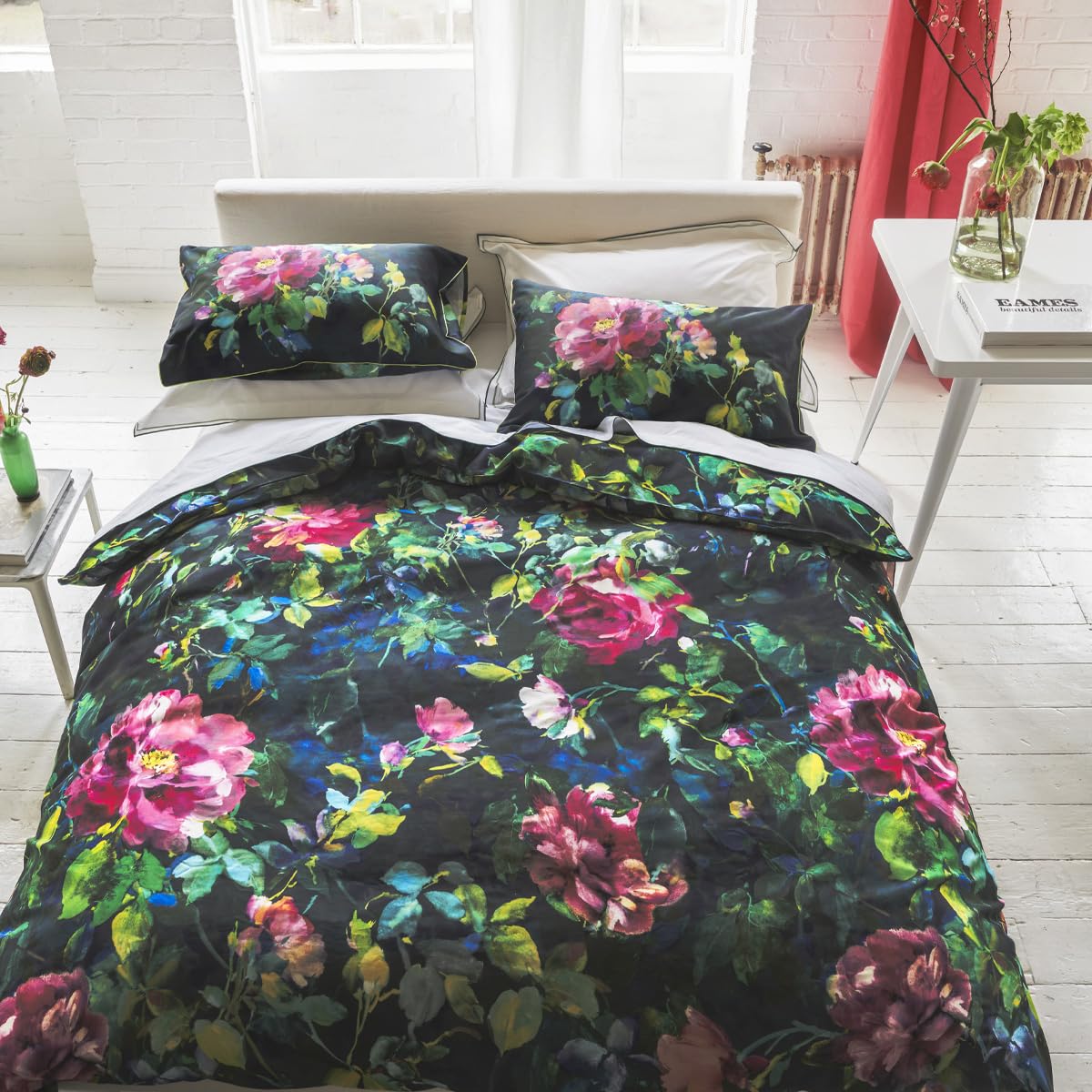 Designer Guild Printed Cotton Satin Duvet Cover 260 x 240 cm