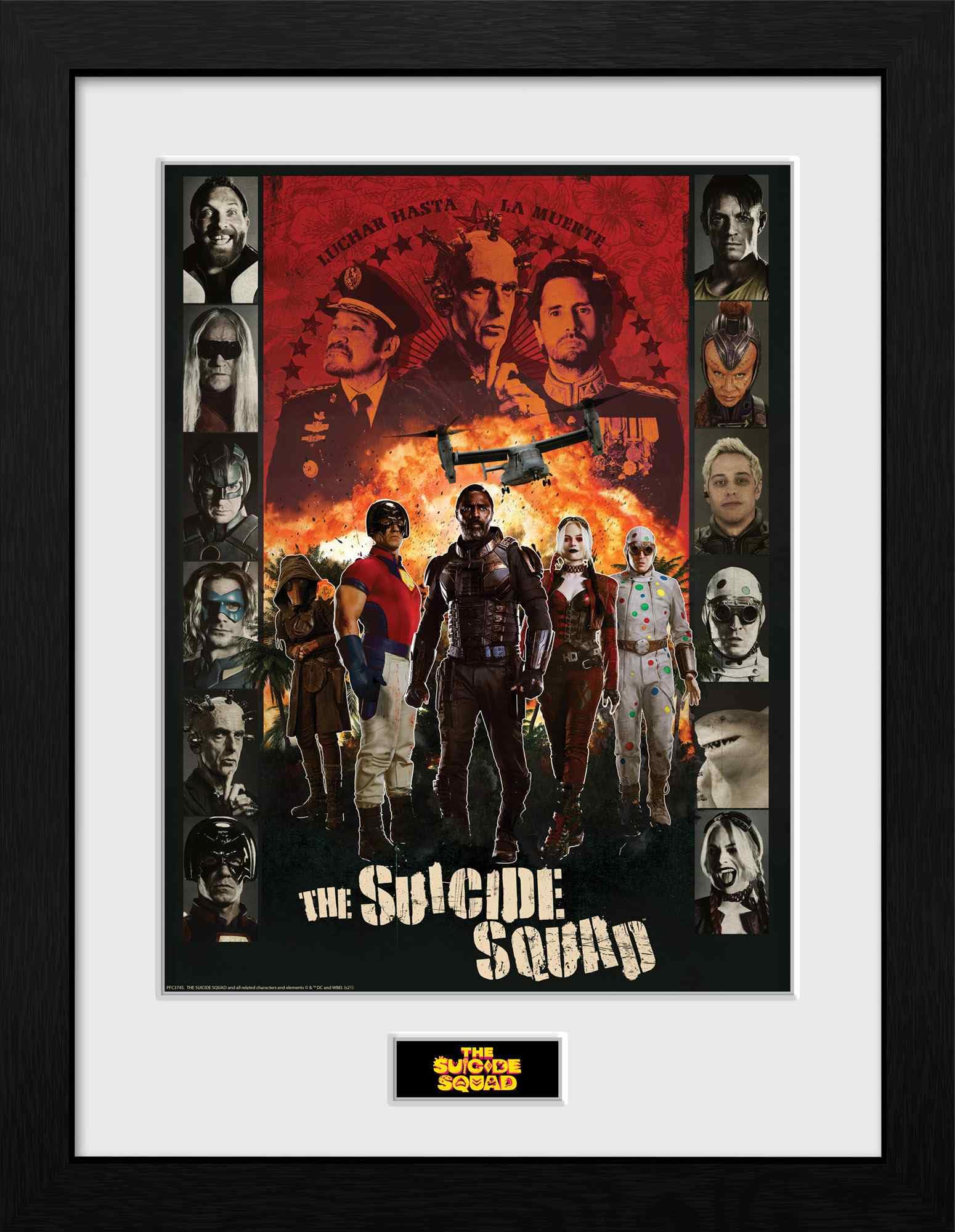 GB eye DC Comics Team 30 x 40cm Framed Collector Print