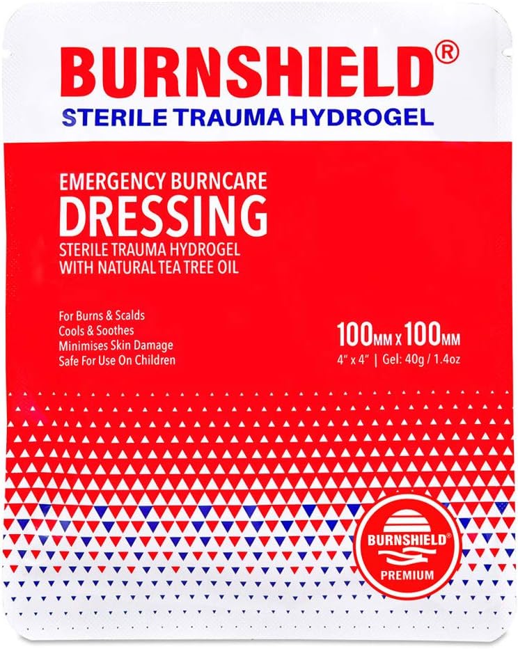 Burnshield 4" X 4" Burn Dressing, Sterile - 3 Count: Health & Personal Care